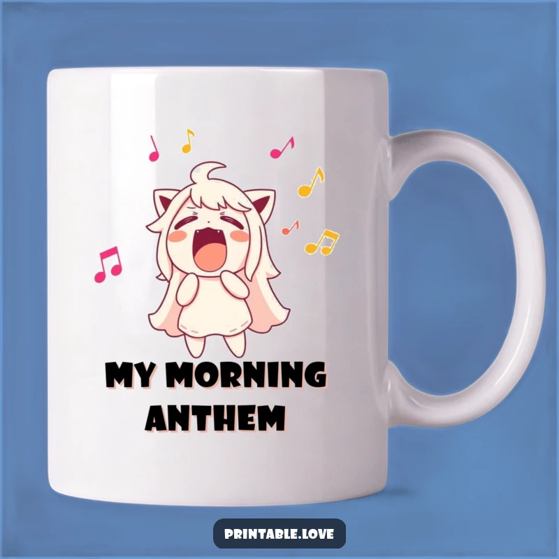 Funny Music Mug: Loud Singer Harmony, Perfect Gift for Performers!