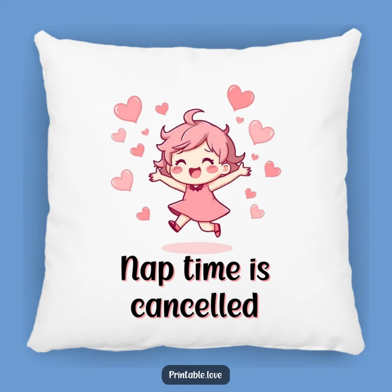 Funny Dancing Heart Character Pillow: Cuddle Up with Joy - A Perfect Funny Gift