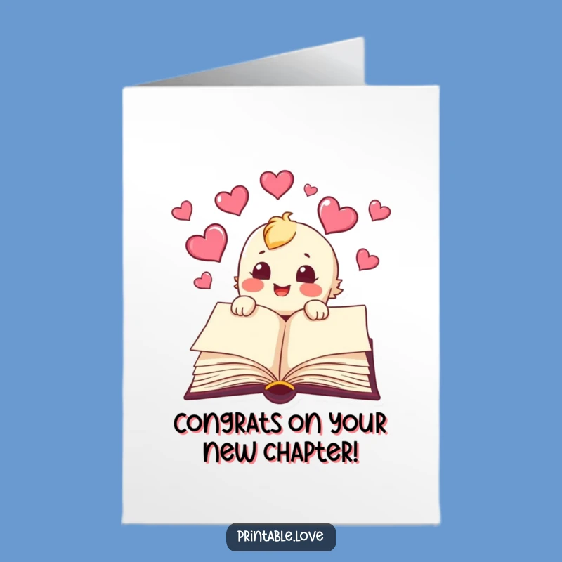 Free Printable Congrats Card: Book's Heartfelt Story of Success, A Humorous Downloadable