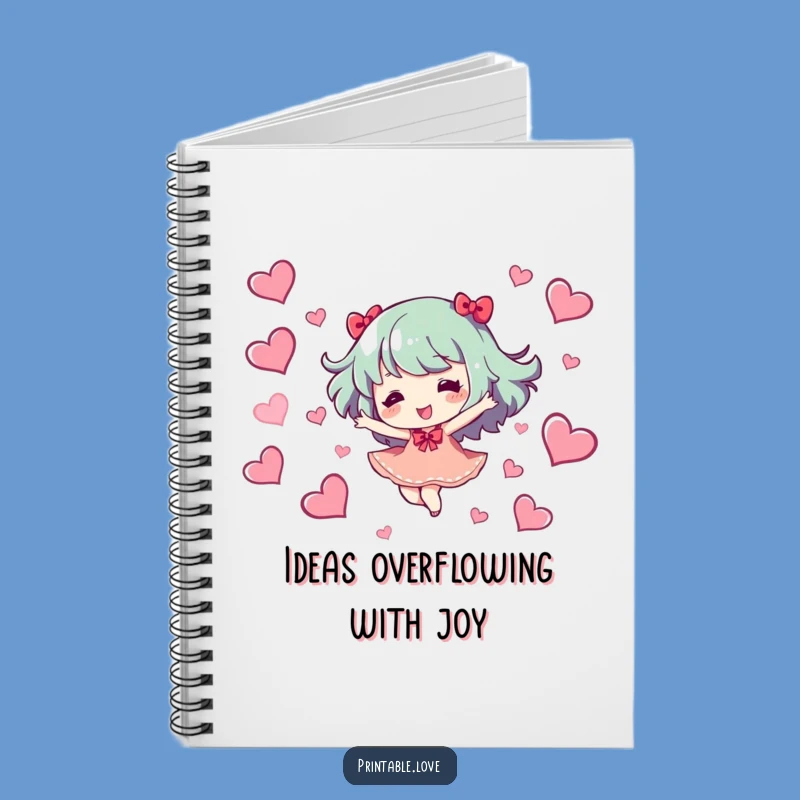 Funny Love Dancing Character Notebook: Jot Down Joy, Creative Funny Gift!