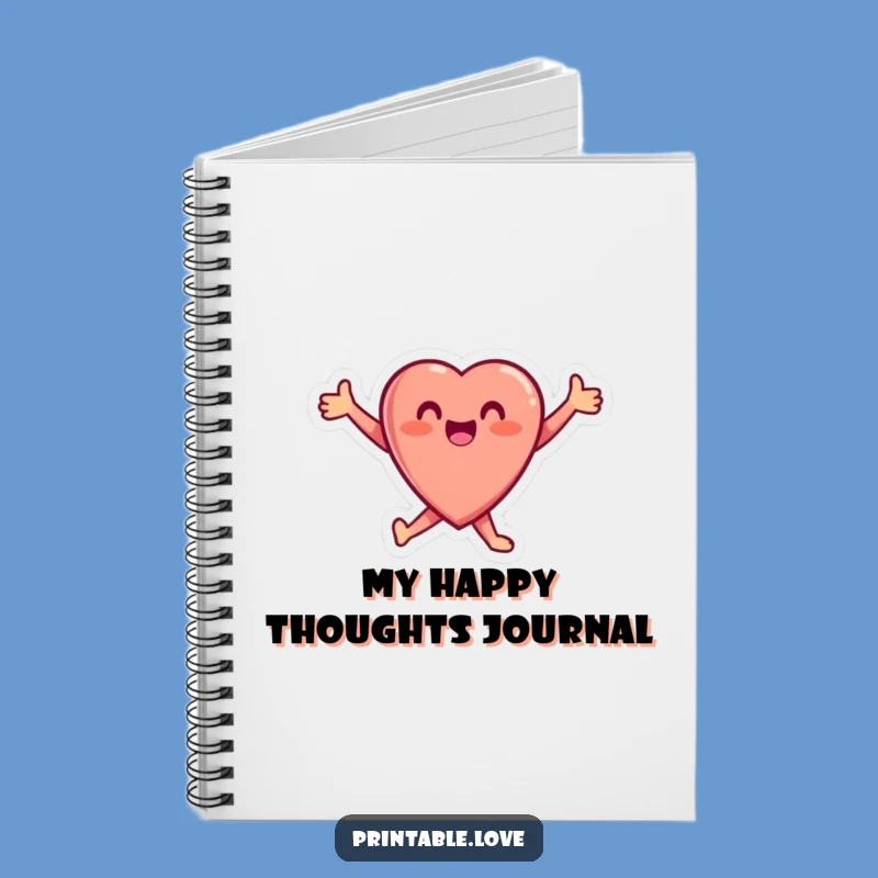 Funny Heart Notebook: Joyful Notes, Perfect Gift for Happy Writers