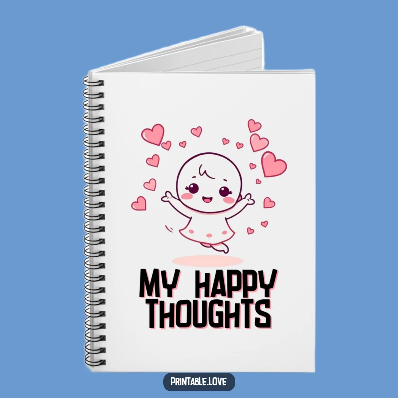 Funny Kawaii Dance Notebook: Creative Character Journal - Inspiring Funny Gift