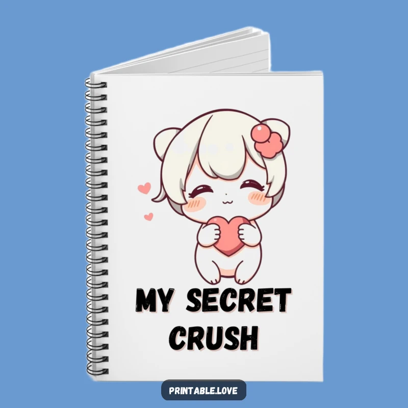 Funny Blushing Heart Notebook: Jot Down Sweet Thoughts, A Perfect Gift