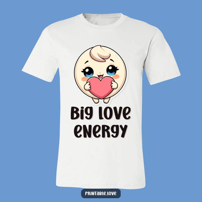 Funny Giggling Heart T-Shirt: Big Love, Big Laughs, A Great Gift for the Affectionate